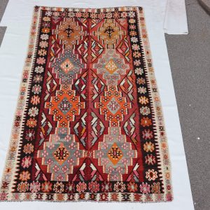 Tyrkisk vintage Adana kelim