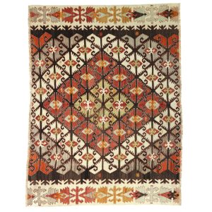 Tyrkisk antik Kirsehir kelim fragment