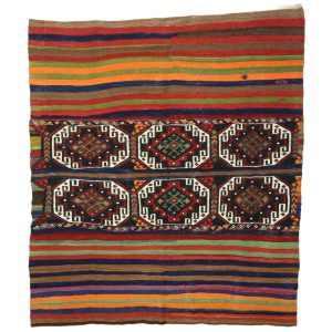 Tyrkisk vintage Maras Chuval kelim