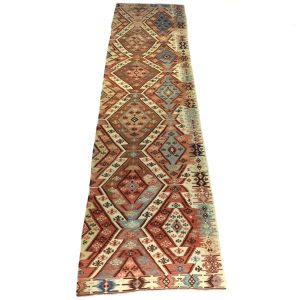 Tyrkisk antik Adana kelim løber