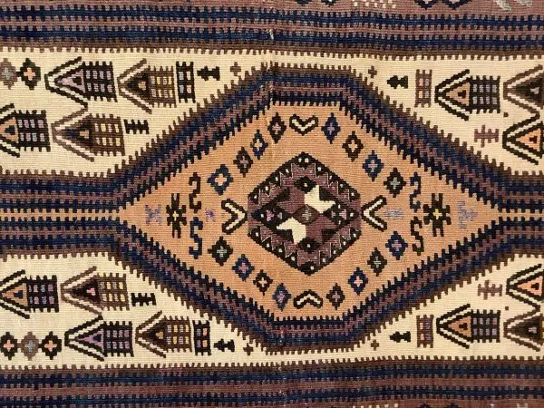 Tyrkisk vintage Van kelim løber - Image 4