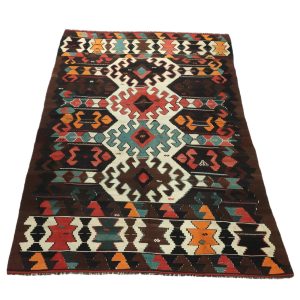 Tyrkisk vintage Balikkesir kelim