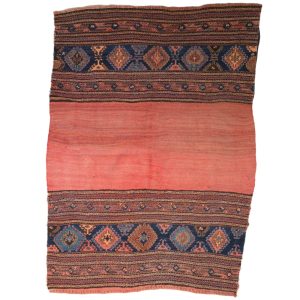 Antik azerbaijansk kaukasisk Shasalan Mafresh Sumak kelim