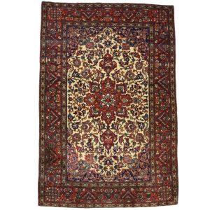 Iransk vintage Isfahan tæppe