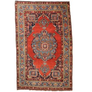 Iransk Bidjar vintage tæppe