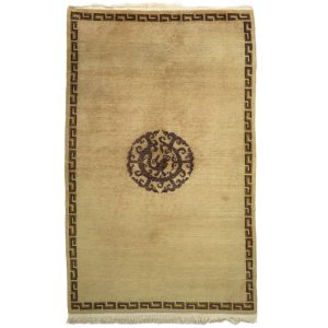 Kinesisk vintage Dragemotiv tæppe