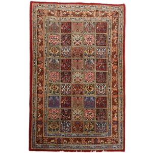 Indisk Havemotiv tæppe