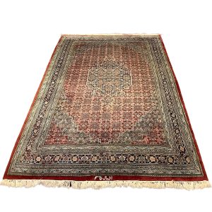 Vintage indisk Bidjar tæppe