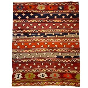 Anatolsk Afyon kelim tæppe