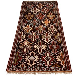 Antikt kaukasisk Kuba kelim tæppe