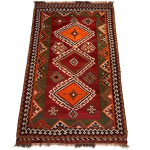 Iransk Kasquai kelim tæppe