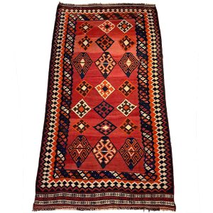 Iransk Kasquai kelim tæppe