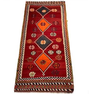 Iransk Kasquai kelim tæppe