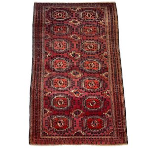 Turkmensk Bochara ægte tæppe