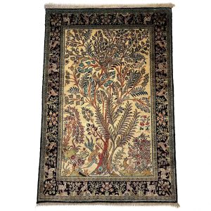 Iransk silke Qum tæppe