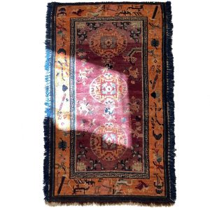 Antik Tibetaner tæppe tæppe