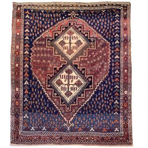 Iransk vintage Afshar tæppe
