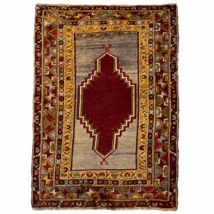 Antikt tyrkisk Konya tæppe