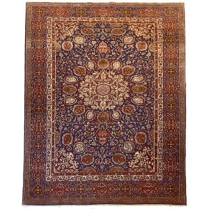 Iransk vintage Qum tæppe