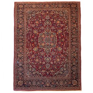 Iransk vintage Keshan tæppe