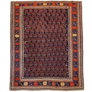 Antikt iransk Afshar tæppe