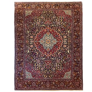 Iransk vintage Keshan tæppe