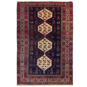 Iransk vintage Afshar tæppe