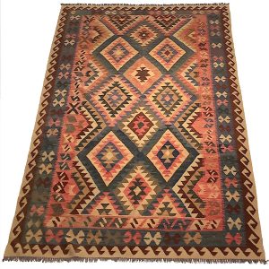 Ny Afghan Maimana kelim tæppe