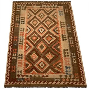 Ny Afghan Maimana kelim tæppe