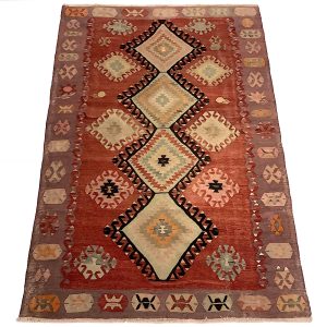 Tyrkisk vintage Köprübasi-Manisa kelim