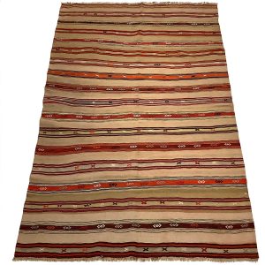 Tyrkisk vintage Alara kelim