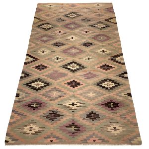 Tyrkisk vintage Denizli kelim