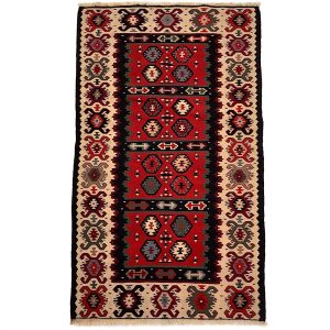 Vintage Balkan Sarköy kelim