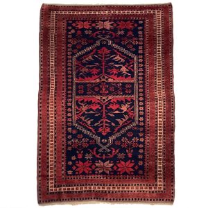 Tyrkisk vintage Yaksebedir tæppe