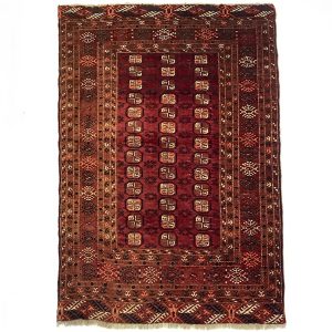 Afghansk vintage Bochara tæppe