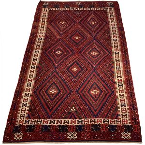 Vintage tyrkisk Fethiye kelim