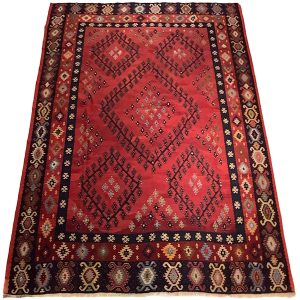 Vintage Sarköy-Pirot Balkan kelim