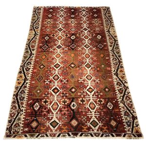 Tyrkisk vintage Adana kelim