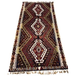 Vintage tyrkisk Malatya kelim