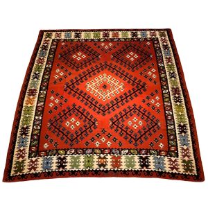 Vintage Balkan Sarköy kelim