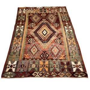 Tyrkisk vintage Cal Denizli kelim