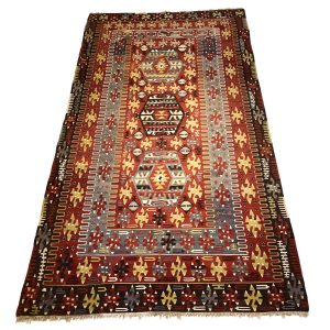 Tyrkisk vintage Alara kelim