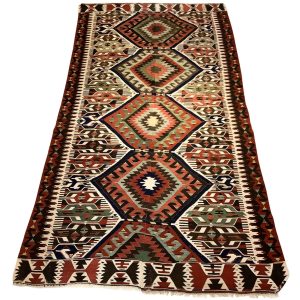 Antik tyrkisk Fethiye kelim