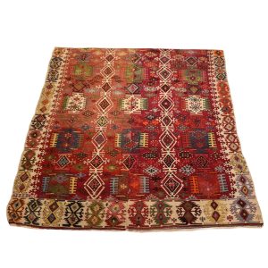 Tyrkisk vintage Malatya kelim fragment
