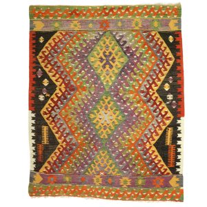 Tyrkisk Afyon vintage kelim