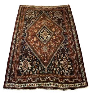 Vintage persisk Kasquai tæppe