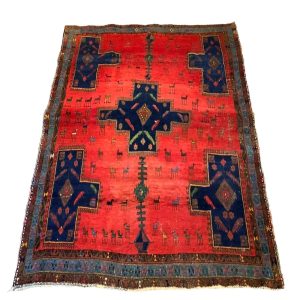 Vintage persisk Hamadan tæppe