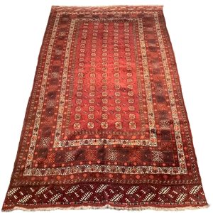 Vintage afghansk Bochara tæppe