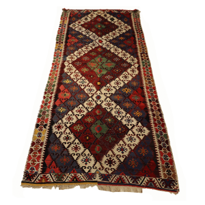 Vintage tyrkisk Mut kelim