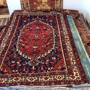 Vintage iransk Djozan tæppe